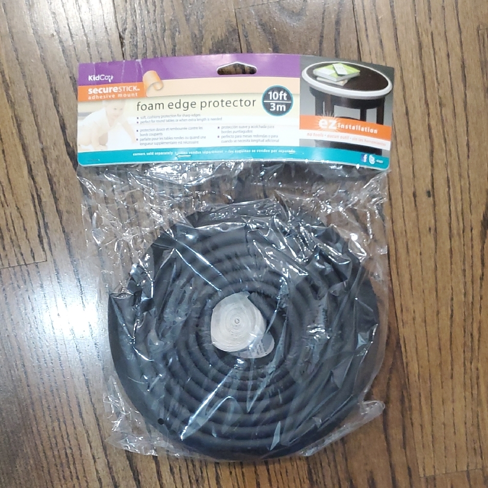 Black Foam Edge Protector 10ft